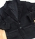 Blazer Preto Veludo Inglês Bolso Preto Esporte Fino Adulto Infantil Bebê Índigo Trend - comprar online