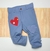 Calça Azul Denim Claro Esporte Fino Festa Junina Xadrez Azul Londres Adulto Infantil Bebê Índigo Trend