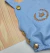 Macacão Romper Azul Bebê Príncipe Reinado Realeza Coroa Dourada e Botões Dourado Infantil Bebê Índigo Trend - comprar online