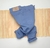 Calça Denim Claro Destroyed Rasgadinha Infantil Bebê Índigo Trend
