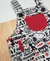 Jardineira Branca e Vermelha Temática Snoopy Red Infantil Bebê Índigo Trend - comprar online