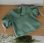 Kit Irmãos Camisa Social ou Body Branca Bermuda Esporte Fino Gravata Borboleta e Suspensório Natal Bosque dos Sonhos Bata ou Body Menina Verde Oliva Vestido Trapézio e Laço Natal Bosque dos Sonhos Índigo Trend