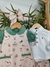 Kit Família Bata ou Body Gola Padre Branca Bermuda Esporte Fino Natal Bosque dos Sonhos Bata ou Body Menina Verde Oliva Vestido Trapézio e Laço Natal Bosque dos Sonhos e Vestido Adulto Verde Oliva Alcinha Charlotte Índigo Trend - Índigo Trend