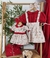 Kit Família Vestido Princesa Com Manga Bufante Natal Bosque dos Sonhos e Laço Vermelho Bata ou Body Menina Vermelha Saia de Pregas Jardineira e Laço Natal Bosque dos Sonhos Vestido Rainha Adulto Vermelho Camisa Social Masculina Vermelha Detalhes Natal Bosque dos Sonhos Índigo Trend na internet