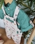 Conjunto Bata ou Body Gola Padre Verde Oliva e Jardineira Natal Bosque dos Sonhos Índigo Trend - Índigo Trend