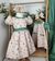 Kit Família Bata ou Body Menina Verde Oliva Laço e Vestido Trapézio e Laço Natal Bosque dos Sonhos Vestido Princesa Com Manga Bufante e Laço Natal Bosque dos Sonhos e Vestido Adulto Verde Oliva Alcinha Charlotte Índigo Trend - comprar online