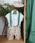 Kit Mãe e Filho Camisa Social ou Body Branca Bermuda Esporte Fino Natal Bosque dos Sonhos Gravata Borboleta e Suspensório Verde Oliva Boina Natal Bosque dos Sonhos e Vestido Adulto Verde Oliva Alcinha Charlotte Índigo Trend - comprar online