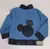 Jaqueta Denim Mouse Detalhe Couro Preto Infantil Bebê Índigo Trend - comprar online