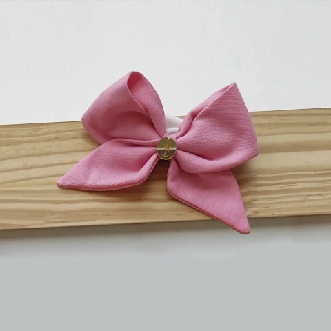 Laço Rosê Adulto Infantil Bebê Índigo Trend