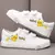 Tênis Tipo Allstar Preto e Branco Pikachu Pokémon Dropshipping
