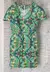 Vestido Adulto Crystal Floral Caribe Índigo Trend