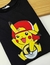 Camiseta ou Body T-Shirt Preta Pikachu Pokémon Boné Adulto Infantil Bebê Índigo Trend - comprar online