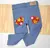 Calça Azul Denim Claro Esporte Fino Festa Junina Xadrez Laranja Veneza Adulto Infantil Bebê Índigo Trend na internet