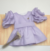 Kit Vestido Alice e Laço Lilás Lavanda Infantil Bebê Índigo Trend - comprar online