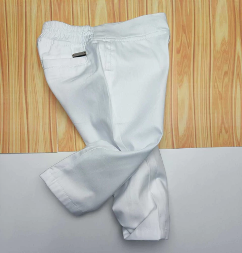 Calça Branca Bibo Infantil Bebê Índigo Trend - comprar online