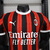 Camisa AC Milan Casa 24/25 - Versão Jogador Masculino - Puma - Vermelho e Preto - loja online