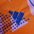 Camisa Seleção Itália Goleiro 24/25 - Versão Torcedor Masculino - Adidas - Laranja