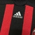 Camisa Milan Casa 06/07 - Versão Retrô Masculino - Adidas - Preta com Listras Vermelhas - loja online