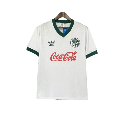 Camisa Palmeiras Fora 1989 - Versão Retrô Masculino - Adidas - Branca