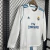 Kit Infantil Real Madrid Casa 2017/18 Manga Longa - Versão Torcedor Unissex - Adidas - Branco - PW Sports - Loja de Artigos Esportivos