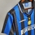 Camisa Inter de Milão Casa 97/98 Ronaldo #9 - Versão Retrô Masculino - Umbro - Azul e Preta Listrada - loja online