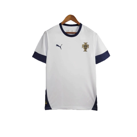 Camisa Portugal Treino 2025/26 - Versão Torcedor Masculino - Puma - Branca