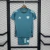 Kit Infantil Cruzeiro Treino 2025/26 - Versão Torcedor Unissex - Adidas - Azul Turquesa Escuro na internet