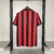 Camisa Milan Casa 96/97 - Versão Retrô Masculino - Adidas - Vermelha com Listras Pretas na internet