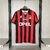 Camisa Milan Casa 96/97 - Versão Retrô Masculino - Adidas - Vermelha com Listras Pretas - comprar online