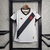 Camisa Vasco da Gama Fora 23/24 - Versão Torcedora Feminina - Kappa - Branca com Faixa Preta - comprar online