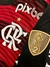 Camisa Flamengo Casa Final Libertadores 2022/23 Patchs + Patrocínios - Versão Jogador Masculino - Adidas - Preta e Vermelha Listrada - PW Sports - Loja de Artigos Esportivos