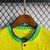 Kit Infantil Brasil Casa 22/23 - Versão Torcedor Masculino - Nike - Amarelo e Azul - loja online