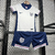 Kit Infantil Inglaterra Casa 24/25 - Versão Torcedor Unissex - Nike - Branco - PW Sports - Loja de Artigos Esportivos