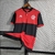 Camisa Flamengo Casa 2017/2018 - Versão Retrô Masculino - Adidas - Vermelha e Preta Listrada - PW Sports - Loja de Artigos Esportivos