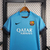 Camisa Barcelona Terceiro 15/16 - Versão Retrô Masculino - Nike - Azul - loja online