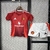 Kit Infantil Manchester United Casa 24-25 - Versão Torcedor Unissex - Adidas - Vermelho