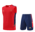 Conjunto de Treino Verão Ajax 22/23 - Camisa e Calção - Torcedor Masculino - Adidas - Vermelho e Azul