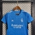 Kit Infantil Real Madrid Goleiro 23/24 - Versão Torcedor Unissex - Adidas - Azul - PW Sports - Loja de Artigos Esportivos