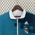 Imagem do Jaqueta Corta-Vento Real Madrid Dupla Face 24/25 - Masculino - Adidas - Ciano/Branco