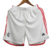 Calção Flamengo Casa 24/25 - Torcedor Masculino - Adidas - Branco