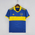 Camisa Boca Juniors Casa 22/23 - Versão Torcedor Masculino - Adidas - Azul com Listra Amarela Centralizada - comprar online