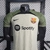 Camisa Barcelona Treino 23/24 - Versão Jogador Masculino - Nike - Bege com Ombros em Verde Folha - PW Sports - Loja de Artigos Esportivos