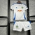 Imagem do Kit Infantil Leeds United Casa 24/25 - Versão Torcedor Unissex - Adidas - Branco