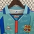 Camisa Barcelona Fora 96/97 Manga Longa - Versão Retrô Masculino - Kappa - Azul - PW Sports - Loja de Artigos Esportivos