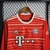 Camisa Bayern de Munique Casa 22/23 Manga Longa - Versão Torcedor Masculino - Adidas - Vermelho com Listras Brancas - PW Sports - Loja de Artigos Esportivos