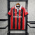 Camisa Milan Casa 12/13 - Versão Retrô Masculino - Adidas - Vermelho com Listras Pretas - comprar online