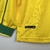 Camisa Brasil Casa 1998 Manga Longa - Versão Retrô Masculino - Nike - Amarela na internet