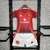 Kit Infantil Manchester United Casa 24-25 - Versão Torcedor Unissex - Adidas - Vermelho - comprar online