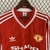 Camisa Manchester United Casa 86/88 Manga Longa - Versão Retrô Masculino - Adidas - Vermelha - PW Sports - Loja de Artigos Esportivos