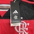 Imagem do Camisa Flamengo Casa 24/25 - Versão Torcedora Feminina - Adidas - Preto com Listras Vermelhas